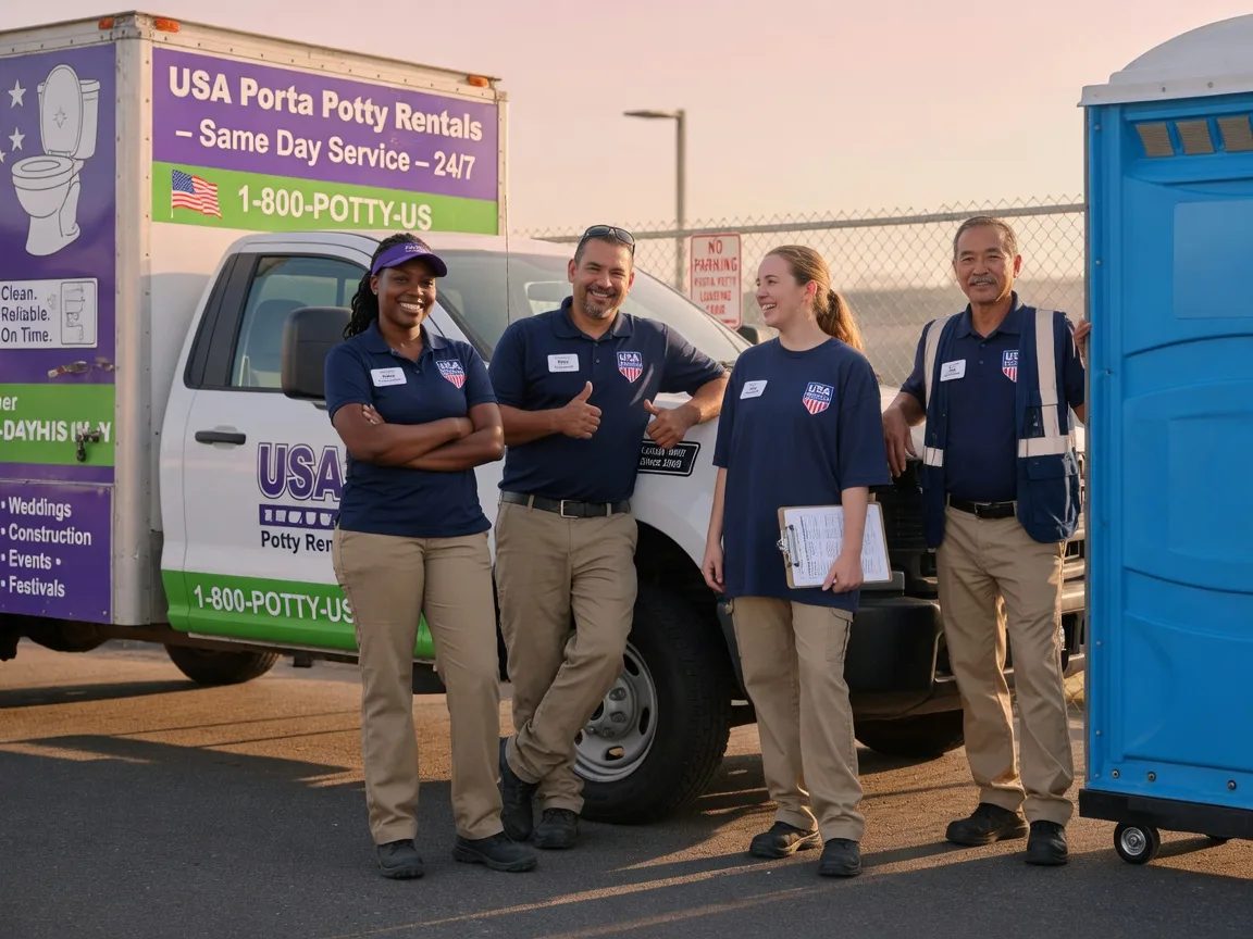Porta Potty Rental company in Clam Lake, WI